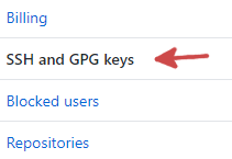 SSH and GPG keys